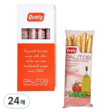 Quely 麵包餅乾棒 地中海番茄風味, 50g, 24包