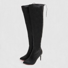 shoes& 女性高跟長靴 人造皮革 sn669