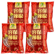 松井 宮保辣椒，精選辣椒乾，火辣口感、香港口味, 600公克, 4包