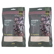 Bread Garden 袋裝可可粉, 80g, 1包, 2包