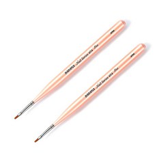 BABARA 네일아트 브러쉬 404, 2개