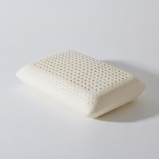 SLEEPSPA 經典乳膠高枕 L號+枕頭套, 象牙