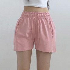 女款日常休閒夏季百慕達寬鬆毛圈布短運動舒適短褲