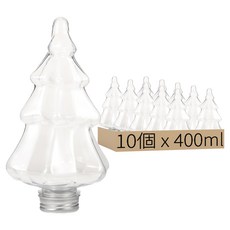高精容器批發 四層聖誕樹瓶 銀色, 10個, 1個裝, 400ml
