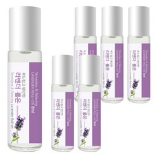 THE HERB SHOP 香氛精油滾珠瓶 薰衣草香, 8ml, 6瓶