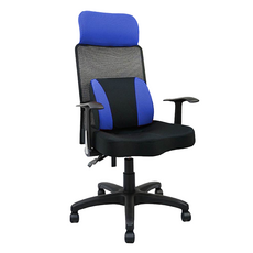 收納王妃 舒適電腦椅 EV-02D, 寶藍