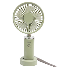 Kinyo 手持充電風扇, UF-187, 綠色