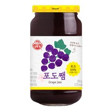 오뚜기 포도쨈, 500g, 1개