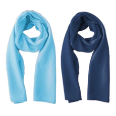 MI MI LEO 台灣製 運動防曬排汗巾 超值4件組, 水藍 + 深藍色, 1組