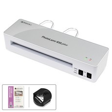 페이퍼프랜드 코팅기 PhotoLami-830Plus + 코팅지 50매 + 코너라운더, A4