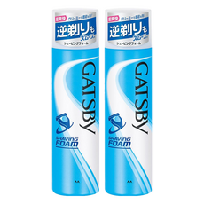 GATSBy 爽快修鬍泡, 190g, 2瓶