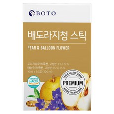 BOTO 濃縮桔梗梨汁 30包, 300ml, 1盒