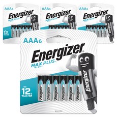 Energizer 勁量 MaxPlus AAA電池, 4個, 6入