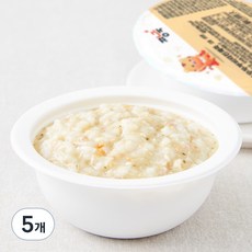짱죽 중기 9개월부터 이유식 한우두부비타민채죽, 혼합맛(한우/두부), 200g, 5개