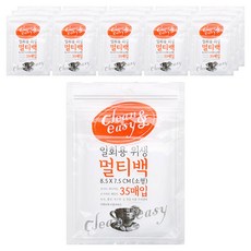 유하우스 일회용 위생 멀티백, 소(S), 35개입, 16개