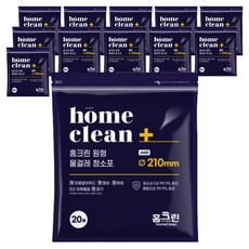 Home Clean 圓形濕拖清潔布 20片, 12個