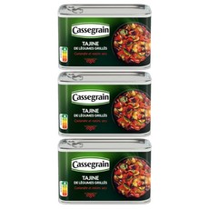 카세그레인 봉듀엘 타진 통조림, 375g, 3개