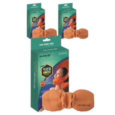 一心照護 顎關節棉質黃土冷熱敷袋, 3個