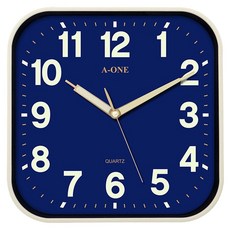A-ONE 金吉星 掛鐘 台灣製造 超靜音, 海軍藍
