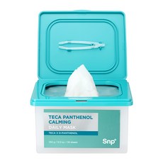 Snp TECA D-泛醇鎮靜日常面膜, 1個, 30入