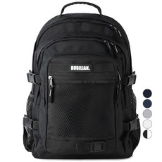 bubilian Maid 3D多功能筆電後背包, 黑色