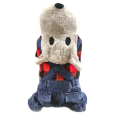 SassyDog 寵物服飾變裝外套 大野狼, 灰色, 1件