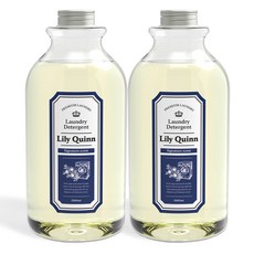 LilyQuinn 頂級經典高濃縮液體洗衣精, 1L, 2個