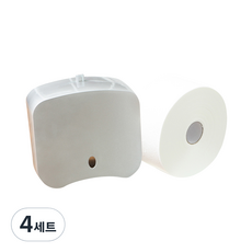 Morning Dew家用迷你特大捲筒衛生紙 100m+銀色盒, 4組