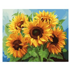 iLovePainting 五個太陽 DIY 繪畫