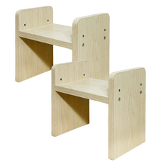 櫃內收納架, 楓木色, 2個