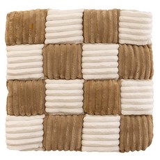 沐慕家居 綁帶毛絨坐墊