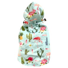 SassyDog 風衣雨衣, 藍色火鶴, 1件