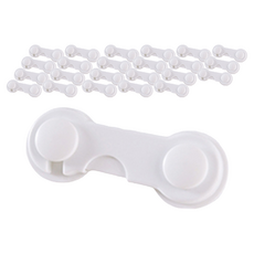 抽屜安全鎖, 24個, 白色