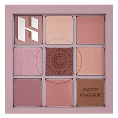 HOLIKA HOLIKA My Fave Mood Eye Palette九宮格眼影盤 8g, Moony, 1個