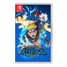 Nintendo 任天堂 遊戲 Switch 火影忍者 終極風暴羈絆 中文限定版, 單一商品, 1個