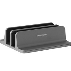 Ekeepment 筆記型電腦直立架 EKMT-VS2, 灰色, 1個