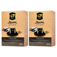 G7 Gold Rumi即溶咖啡粉, 14條, 2盒, 18g