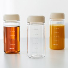 comet Tritan刻度標示水瓶, 象牙白, 3個, 350ml