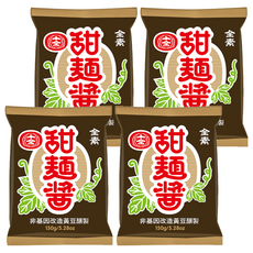 十全 甜麵醬 非基因改造黃豆釀製, 150g, 4包