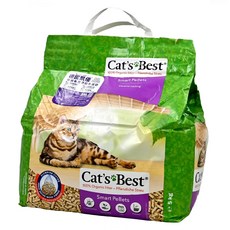 Cat's Best 特級無塵凝結木屑砂 紫標, 獨家粗顆粒技術 100%天然德國杉木, 無香味, 5kg, 1包