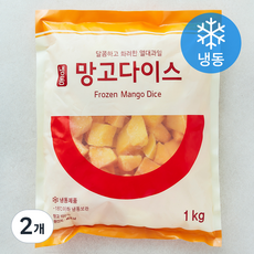 세미원 망고다이스 (냉동), 1kg, 2개