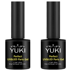 YUKI 完美UV&LED飾品凝膠, 單一顏色, 2個, 10g