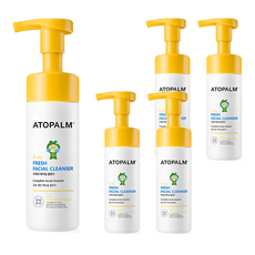 ATOPALM 愛多康 孩童清爽洗顏慕斯, 150ml, 5瓶