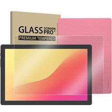 TECLAST APEX T10LITE多媒體平板電腦+強化玻璃膜+保護殼, 32GB, 灰色(平板電腦)、粉色(外殼)