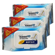 清潔濕拖把中號 40 件, 3包