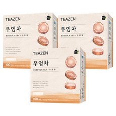 티젠 우엉차, 1g, 100개입, 3개