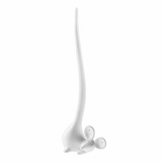 Koziol 淘氣鼠珠寶架 德國製造 可回收塑料, 白色, 1個