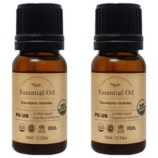 퓨어스 에센셜 오일 유칼립투스 글로블루스, 10ml, 2개