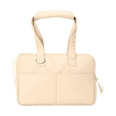 寵物時尚外出包, 米白色, 1個