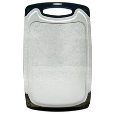 小麥秸稈切菜砧板, 防滑, 防溢水口槽, 31.5 x 19.5cm, 米色, 1個